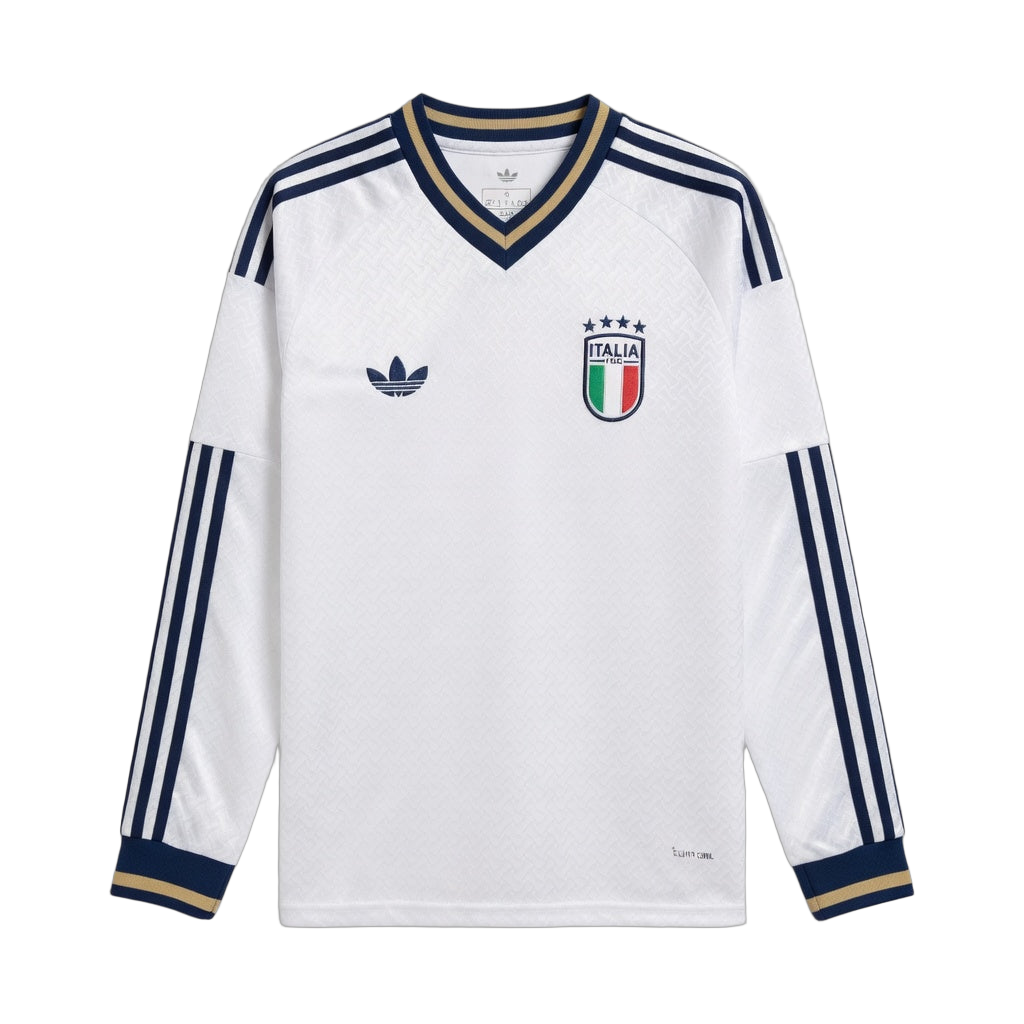 MAILLOT ITALIE EXTERIEUR MANCHES LONGUES 2025/2025
