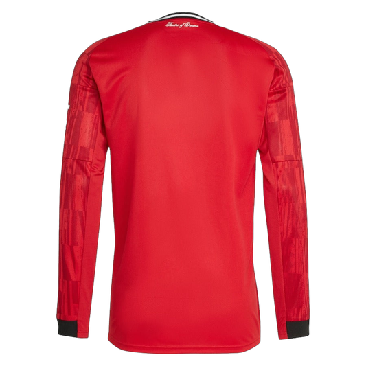 MAILLOT MANCHESTER UNITED DOMICILE MANCHES LONGUES 2025/2026