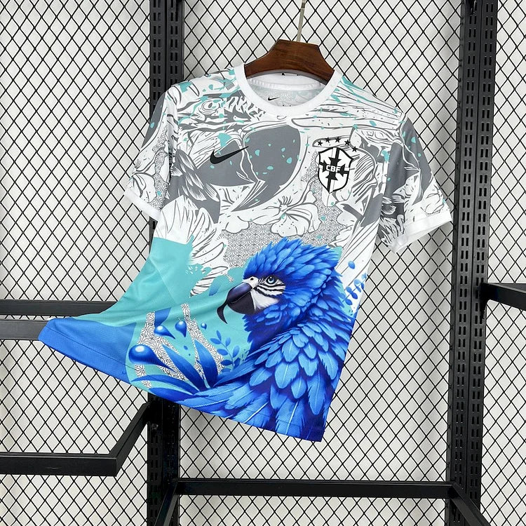 Brésil maillot Concept 2025 Perroquet