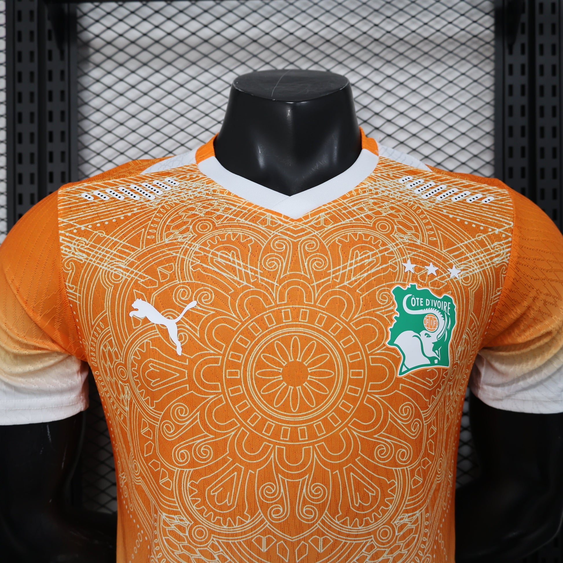 MAILLOT CÔTE D'IVOIRE CONCEPT 26/27 ORANGE