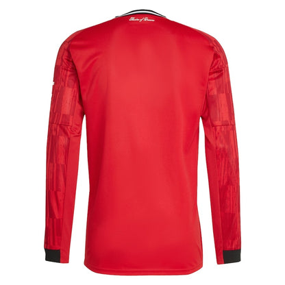 Maillot Manchester United Domicile Manches Longues Homme 2025 2026