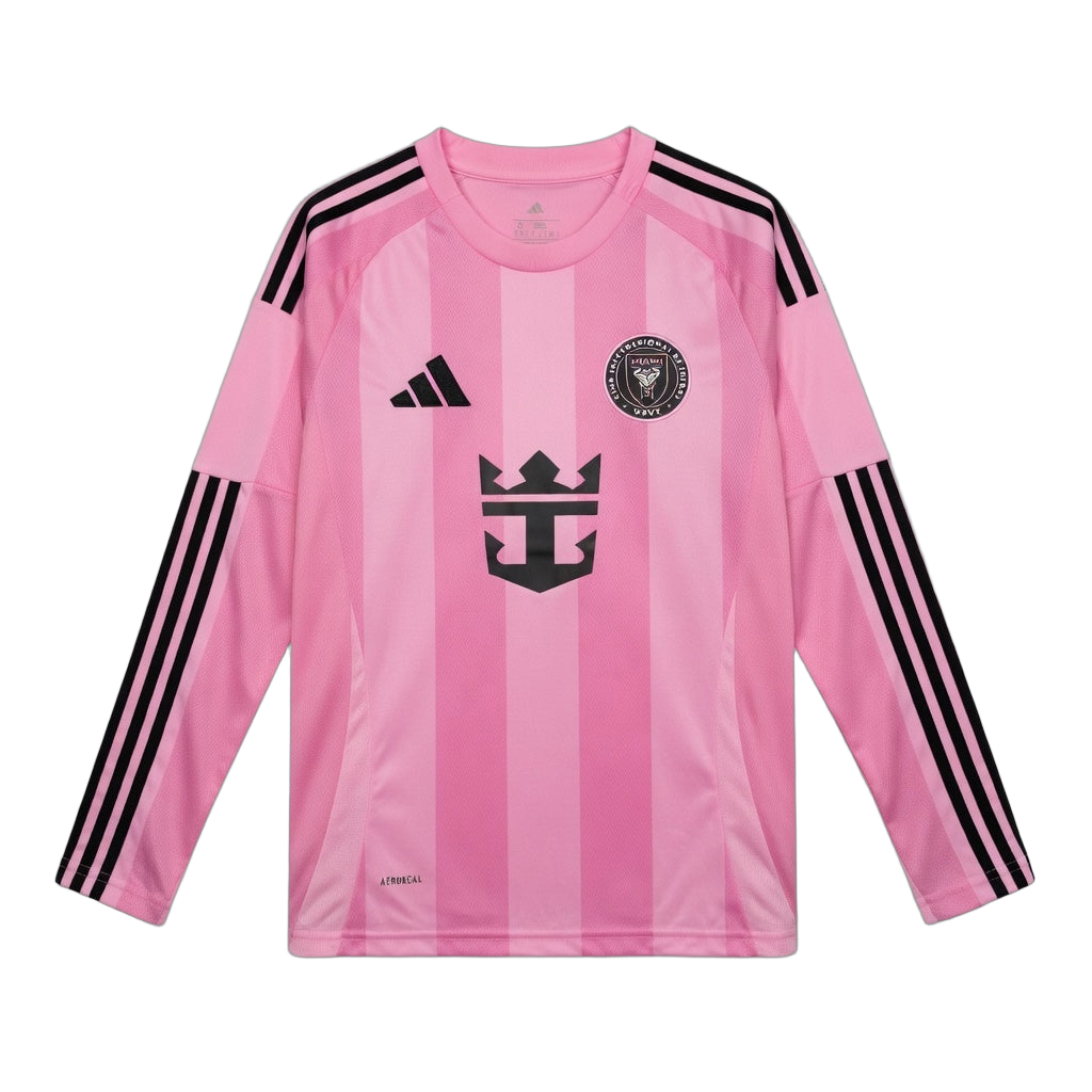 MAILLOT INTER MIAMI DOMICILE MANCHES LONGUES 2025/2026