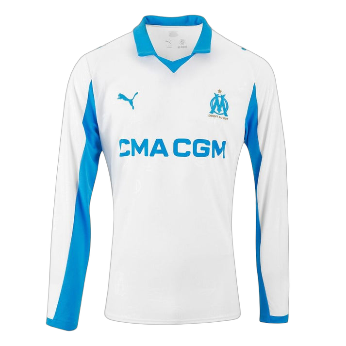 MAILLOT OM DOMICILE MANCHES LONGUES 2025/2026
