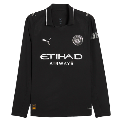 Maillot Manchester City Manches Longues Homme Exterieur 2025 2026