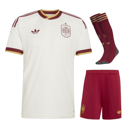 KITS ENFANT/ JUNIOR ESPAGNE EXTERIEUR COUPE DU MONDE 2026
