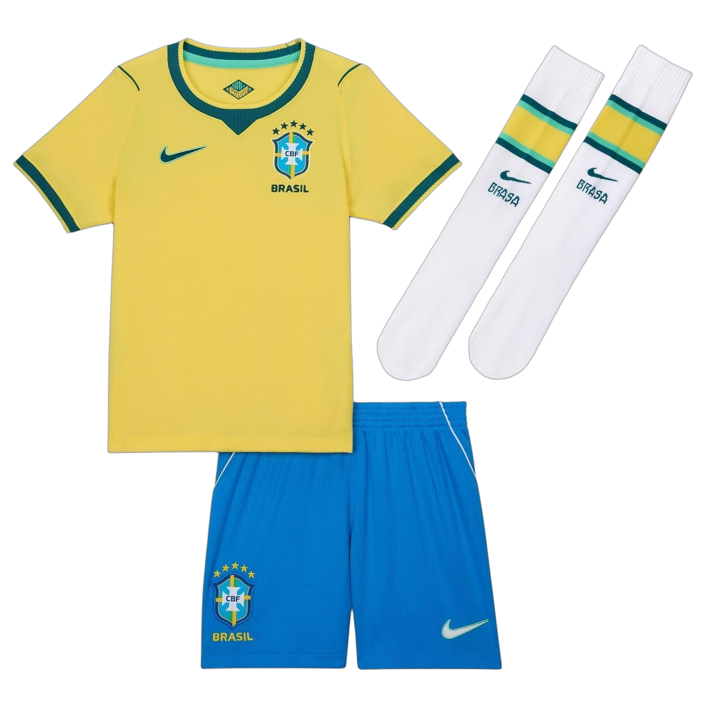 KITS ENFANT/ JUNIOR BRESIL DOMICILE COUPE DU MONDE 2026