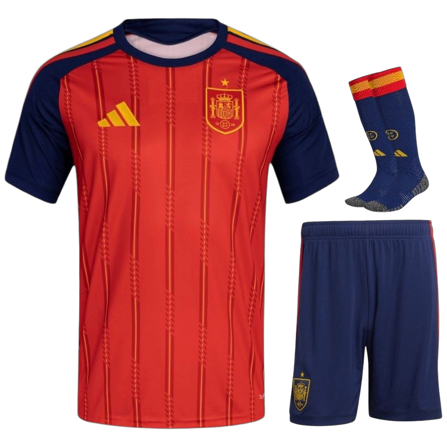 KITS ENFANT/ JUNIOR ESPAGNE DOMICILE COUPE DU MONDE 2026
