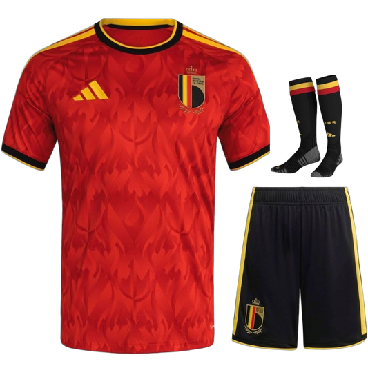 KITS ENFANT JUNIOR BELGIQUE DOMICILE COUPE DU MONDE 2026