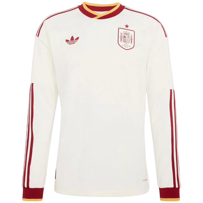 MAILLOT ESPAGNE EXTERIEUR MANCHES LONGUES COUPE DU MONDE 2026