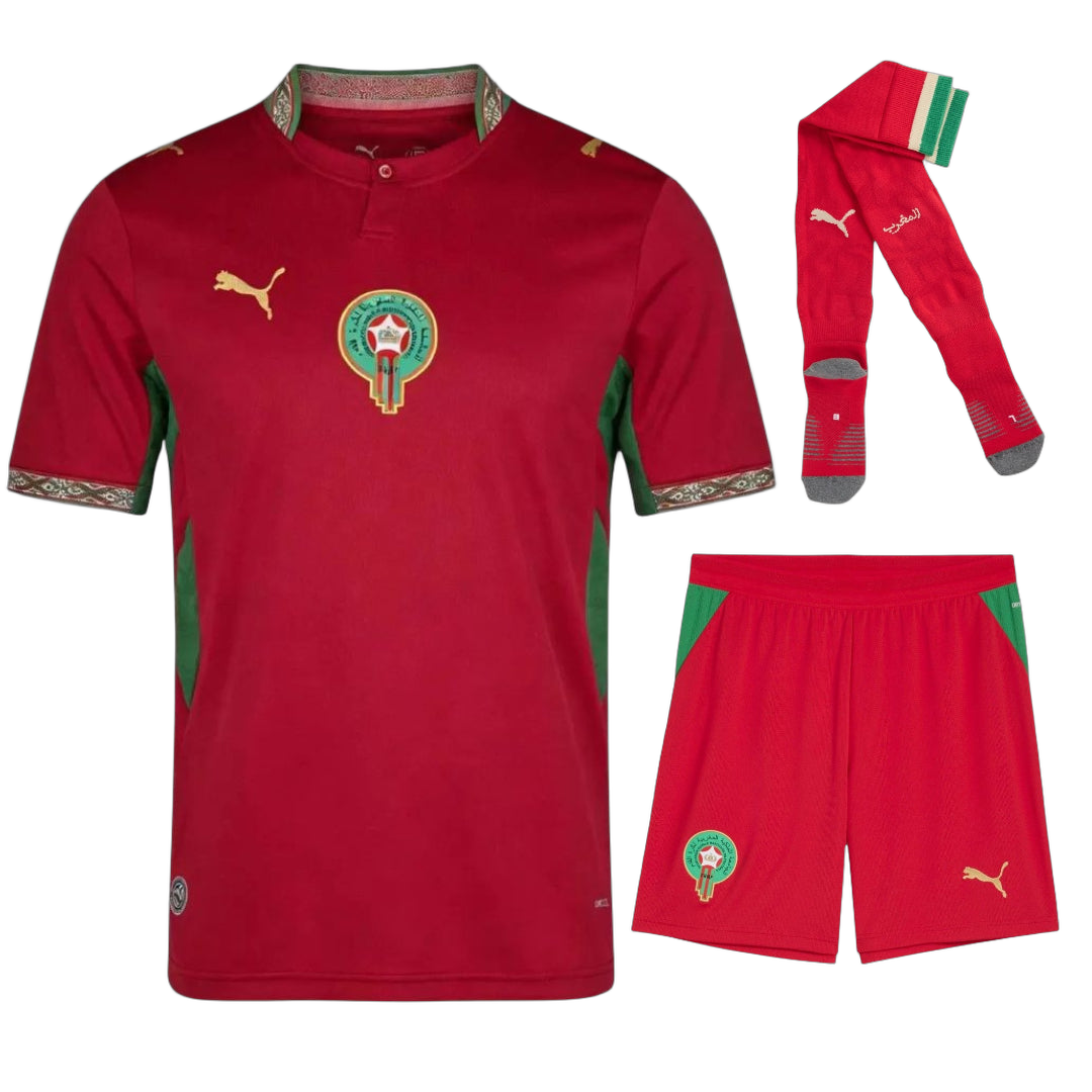 KITS ENFANT/ JUNIOR MAROC DOMICILE COUPE DU MONDE 2026