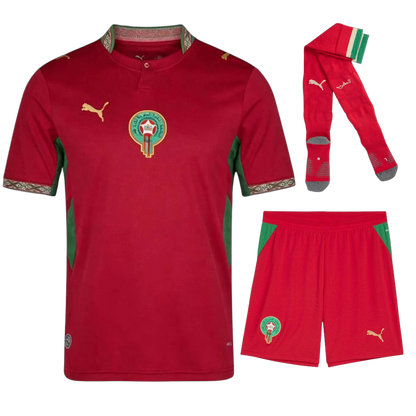 KITS ENFANT/ JUNIOR MAROC DOMICILE COUPE DU MONDE 2026