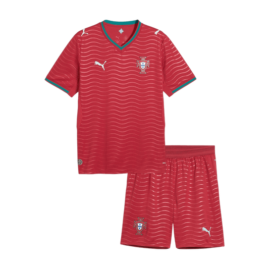KITS ENFANT/ JUNIOR PORTUGAL DOMICILE COUPE DU MONDE 2026