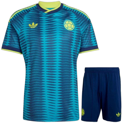 KITS ENFANT/ JUNIOR COLOMBIE EXTERIEUR COUPE DU MONDE 2026