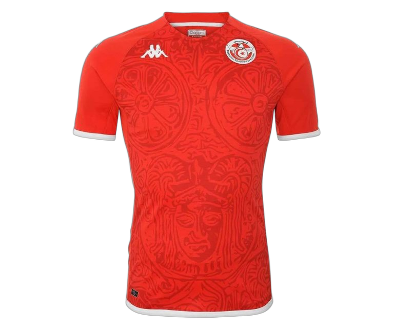 MAILLOT TUNISIE DOMICILE COUPE DU MONDE 2022