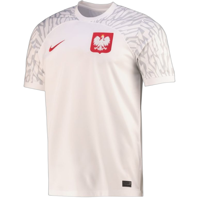 MAILLOT POLOGNE DOMICILE COUPE DU MONDE 2022