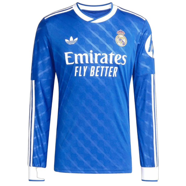 MAILLOT REAL MADRID MANCHES LONGUES THIRD 2025/2026