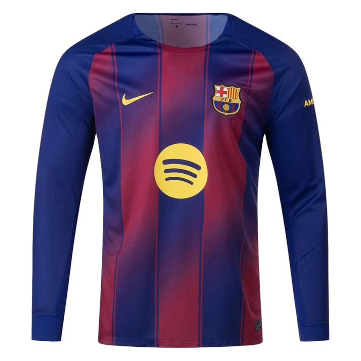 MAILLOT FC BARCELONE MANCHES LONGUES DOMICILE 2025/2026