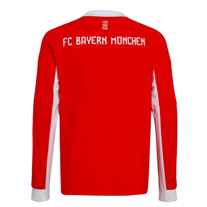 Maillot Bayern Munich Domicile Manches Longues Homme 2025 2026 Rouge