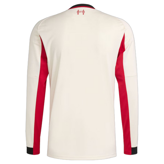 Maillot Liverpool Manches Longues Homme Exterieur 2025 2026