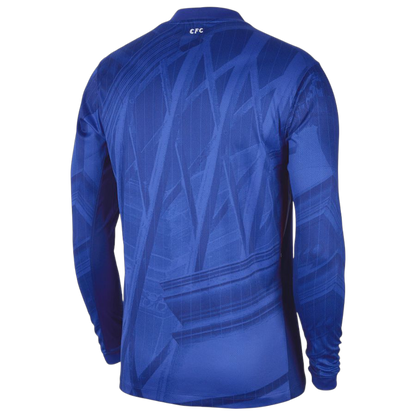 Maillot Chelsea Domicile Manches Longues Homme 2025 2026 Bleu