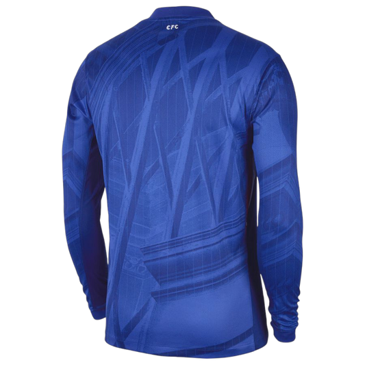 Maillot Chelsea Domicile Manches Longues Homme 2025 2026 Bleu