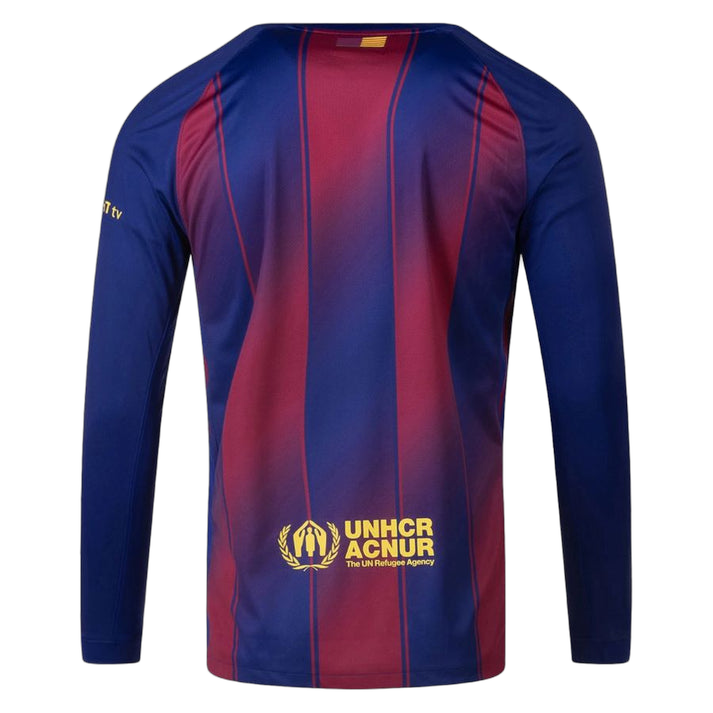MAILLOT FC BARCELONE MANCHES LONGUES DOMICILE 2025/2026